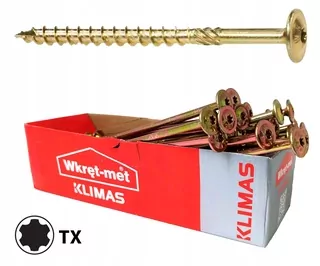 Skrutky do dreva Wkręt-Met 6 x 140 mm 50 ks.